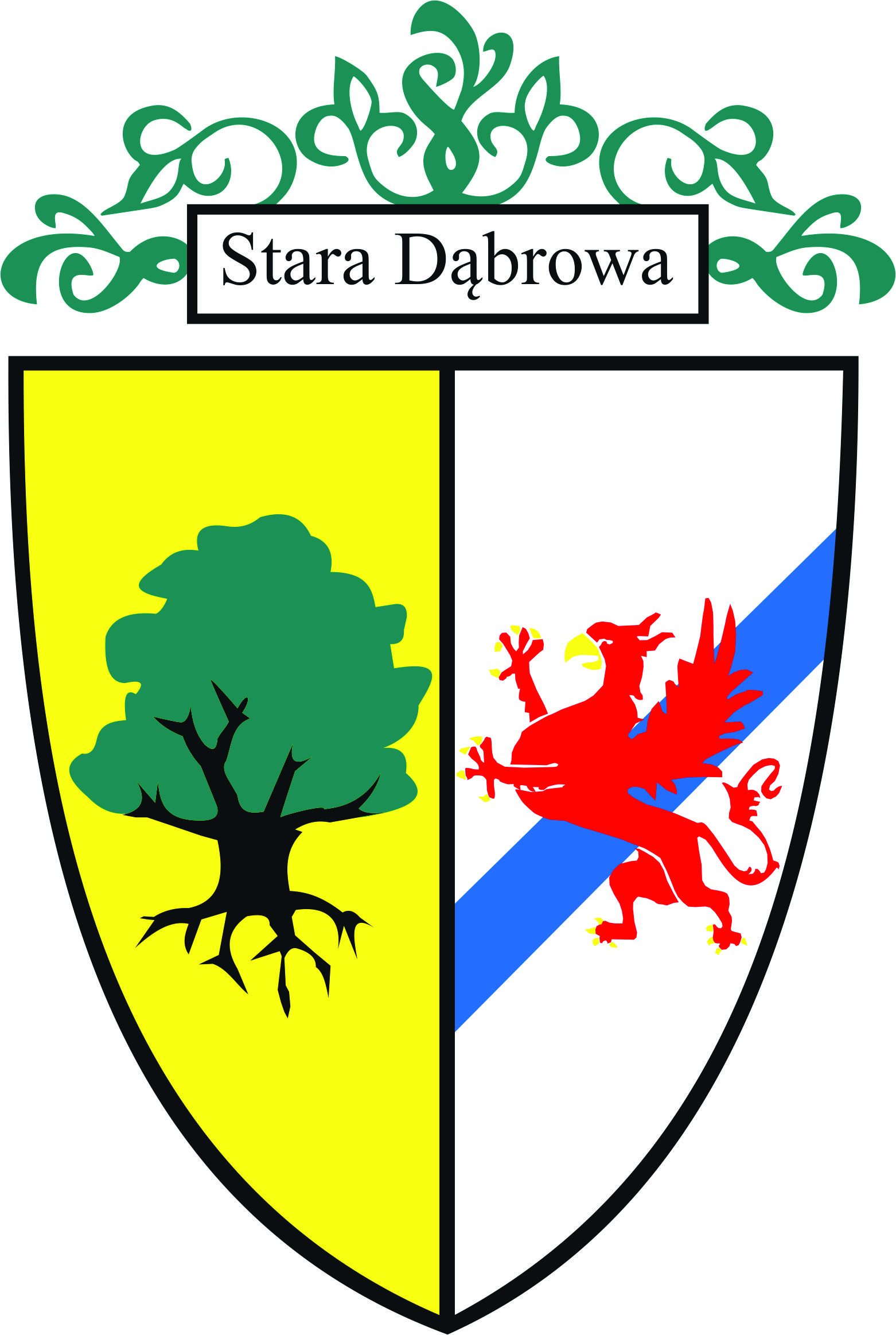 Herb Gminy Stara Dąbrowa